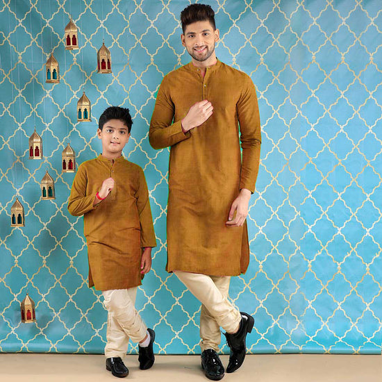 ethnic wear for father and son