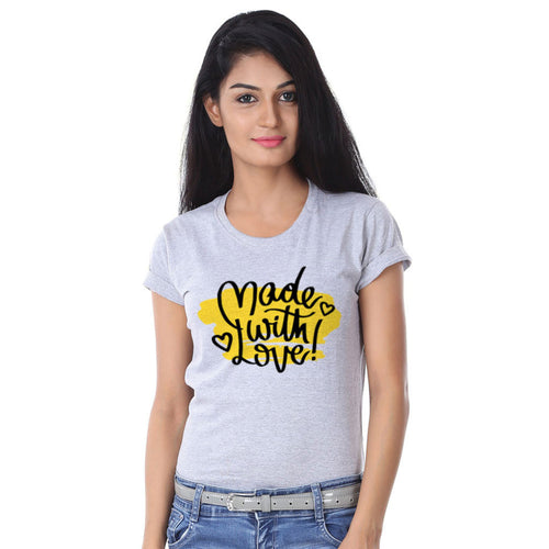 Made With Love  Couple Tees for women