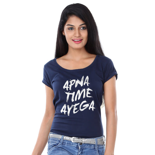 apna time aayega t shirt for womens