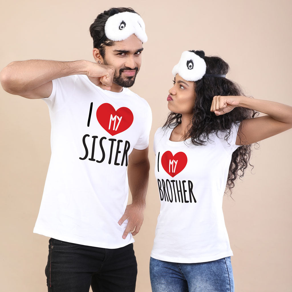 Brother & Sister Similar Tshirts - Rockstar Bro/Sis Tees - BonOrganik