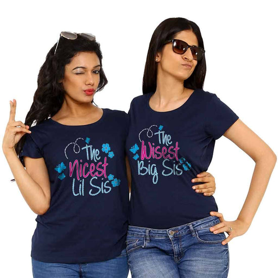 t shirt for twin sisters