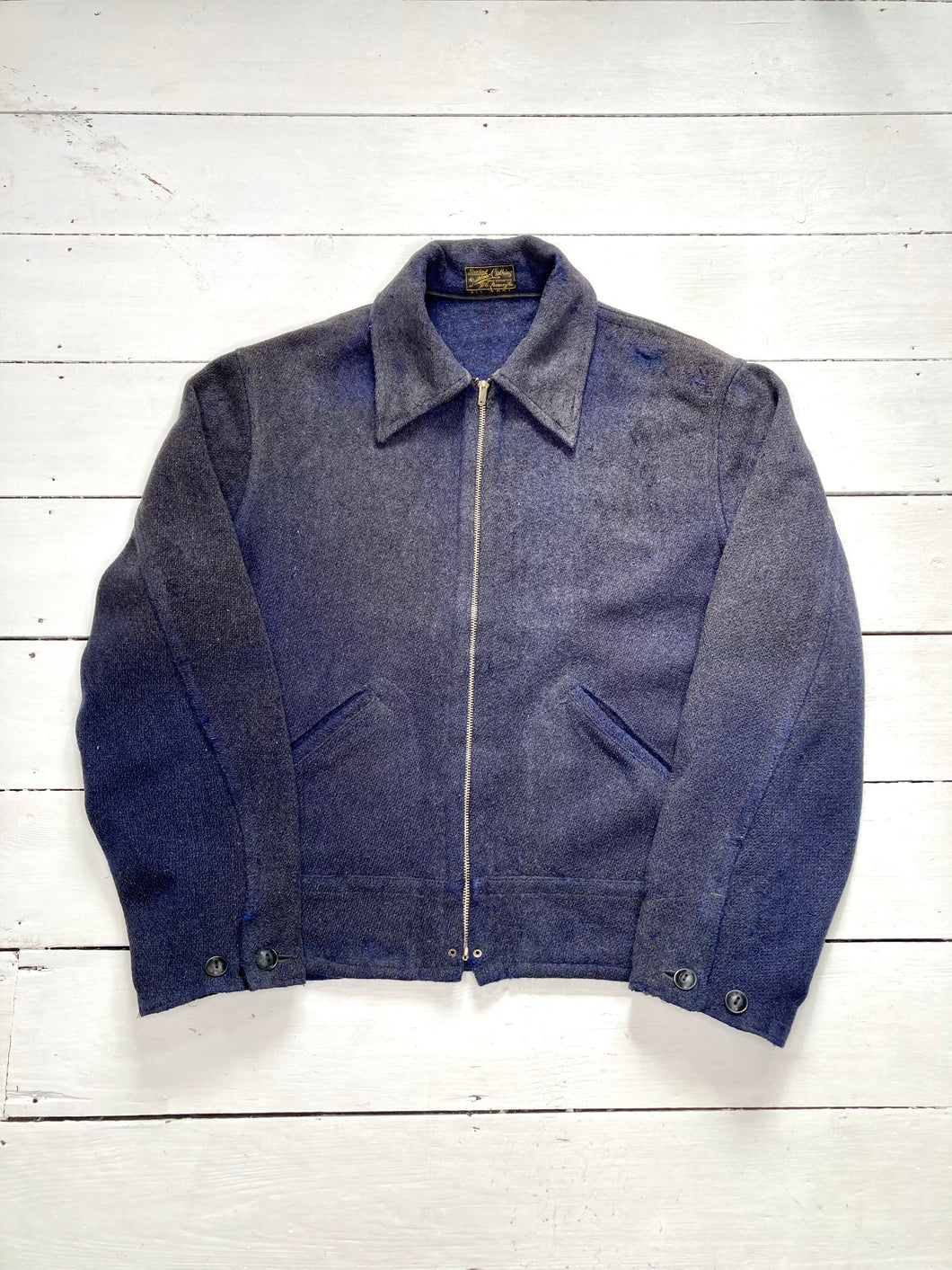 30s Sports jacket// wool jacket Vintage-