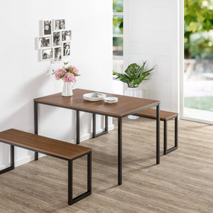 3 piece dining set espresso