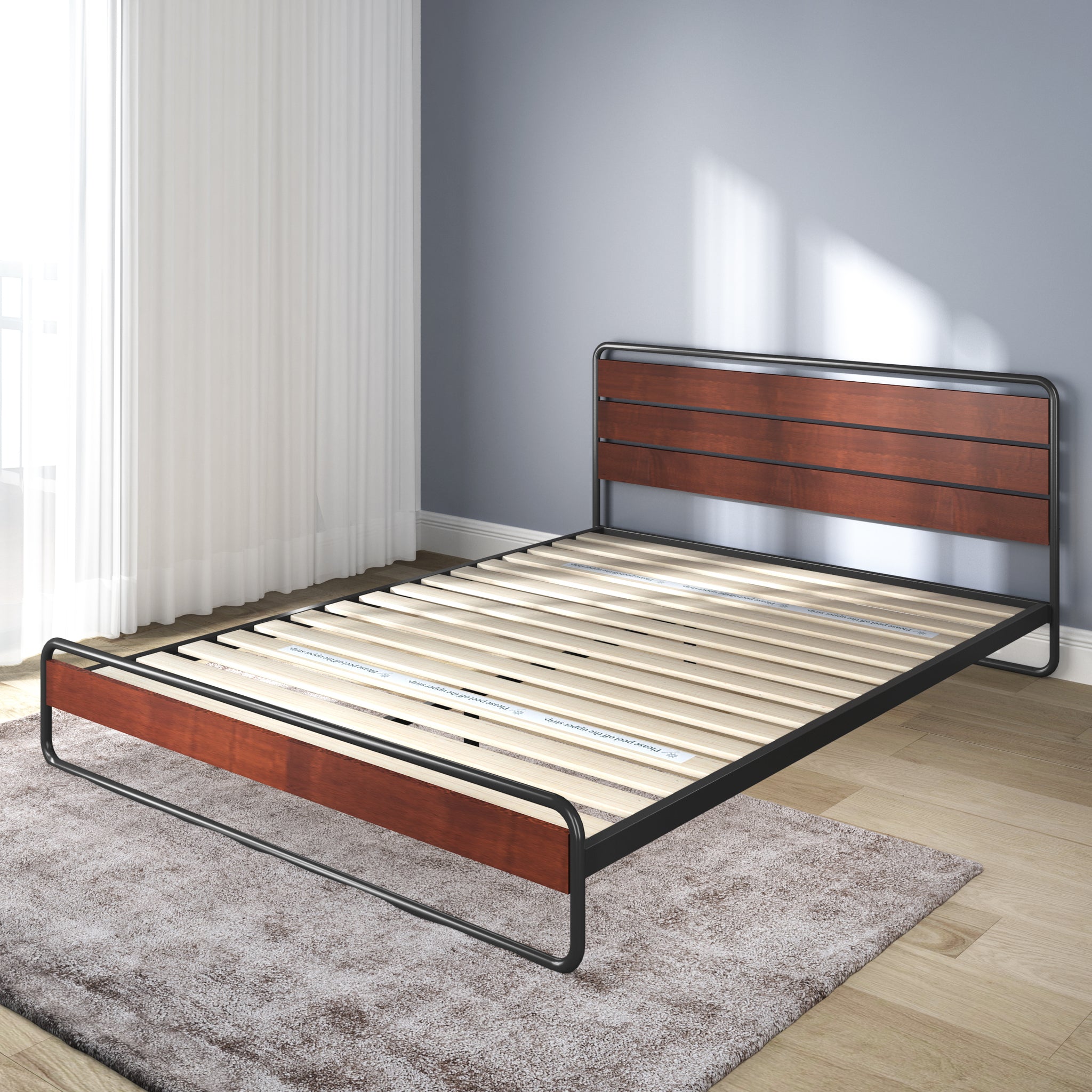 zinus queen bed slats