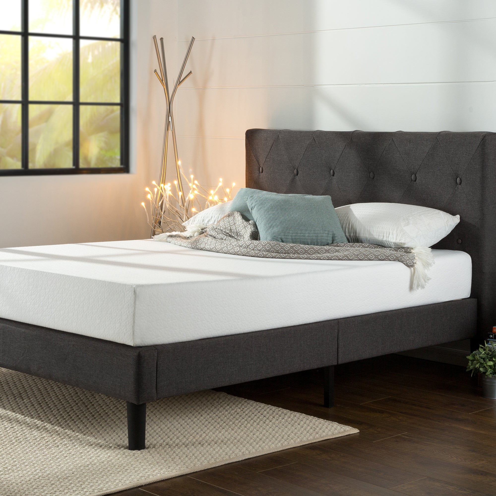 queen platform box spring