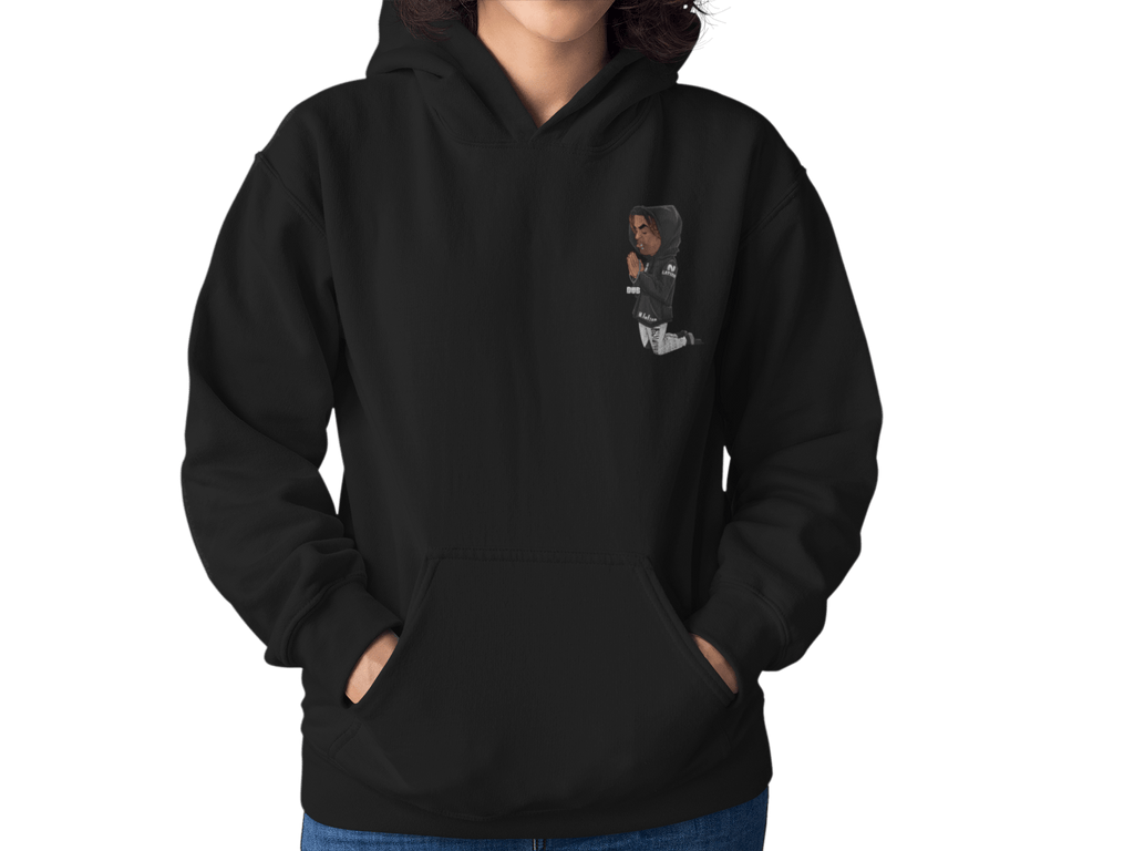 Download Small Logo "Kick Thy Ass" Hoodie - Niggalations Corp