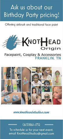 KnotHead Origin Face Painting Services