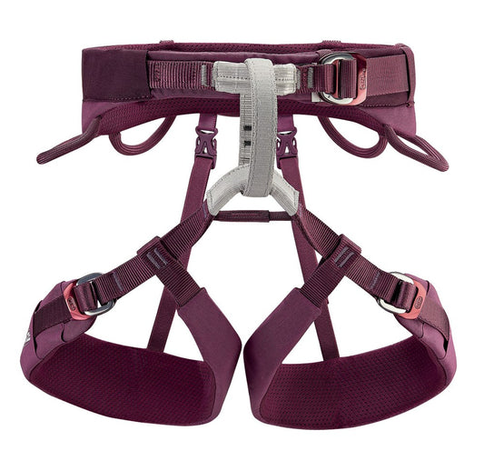 ADJAMA, Climbing and mountaineering harness with adjustable leg