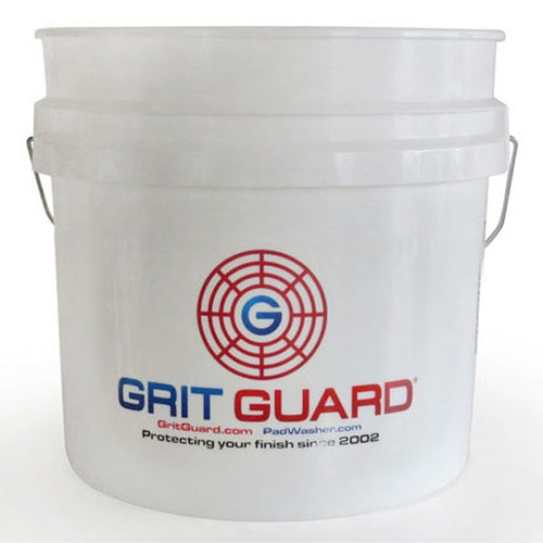 Grit Guard Wascheimer weiß Logo, 9,95 €