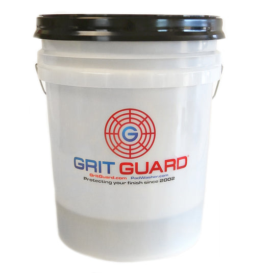 Grit Guard 5 Caster Bucket Dolly - Black
