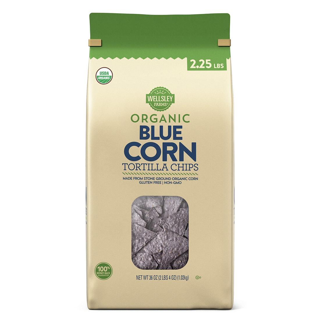 are organic blue corn chips healthy
