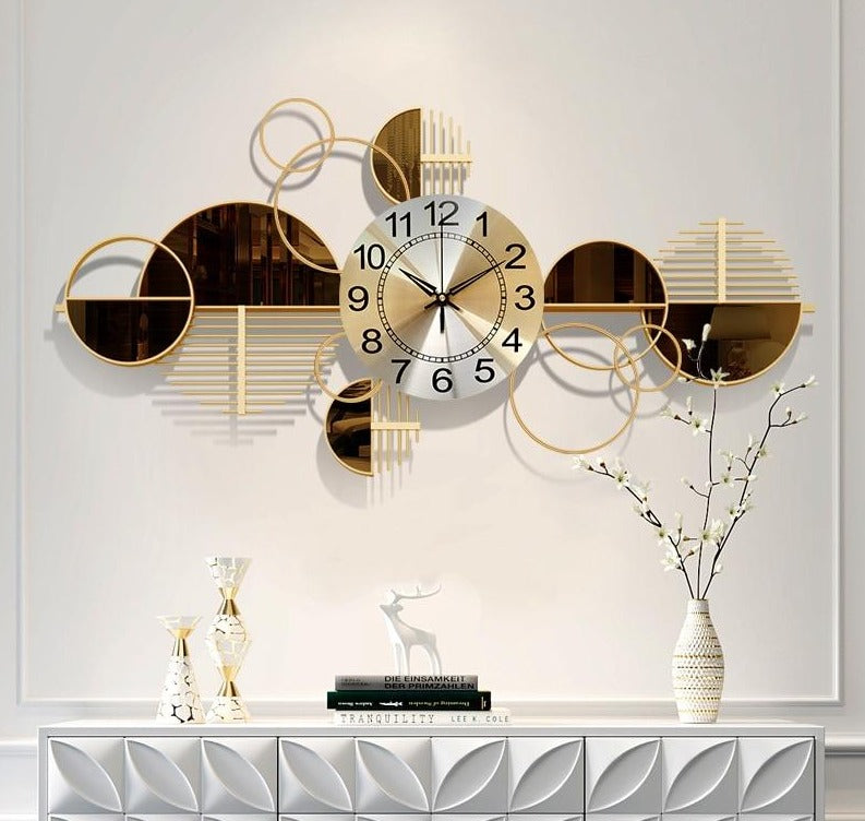 Sunset Wrought Iron Clock Glam And Cozy