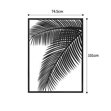 Palm Leaf Frame – Glam and Cozy