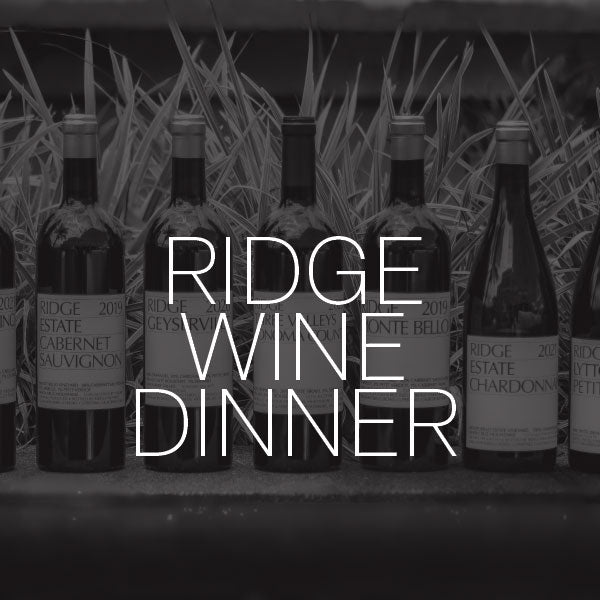 Ridge Wine Dinner