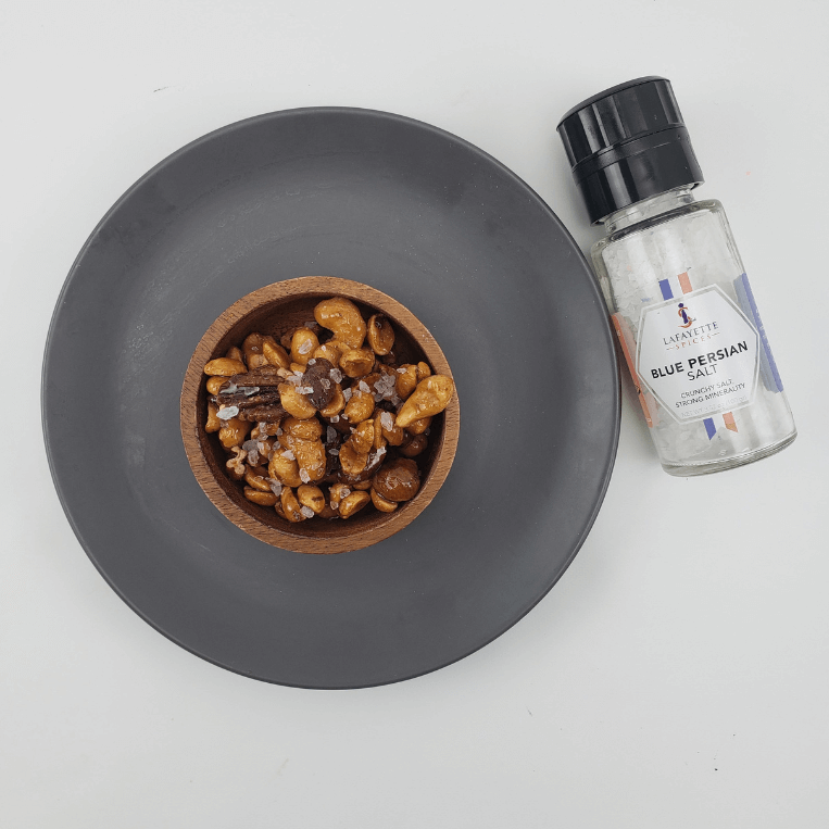 Honey and Persian Blue Salt Nuts Recipe