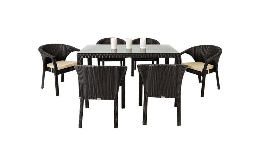 patio furniture 6 chairs and table