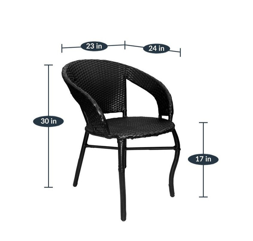 Buy Outdoor Furniture Garden Patio Balcony Furniture - 4 Chairs