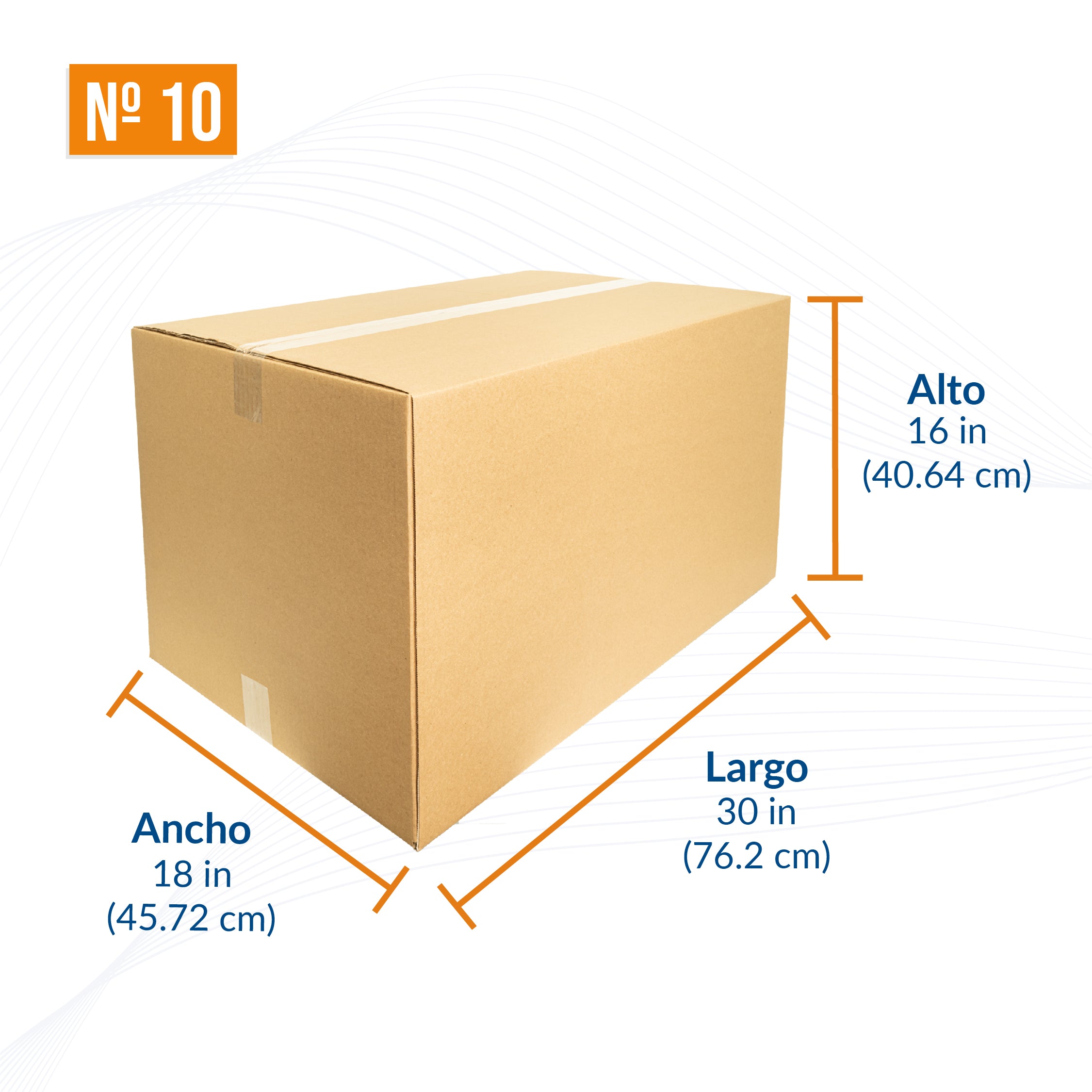 presumir progenie abrazo Cajas de cartón para envíos #10 – Packsys