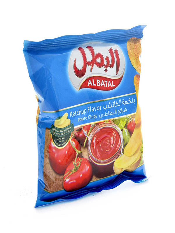 البطل شيبس كاتشب 14 جرام سوبر ماركت الهدى