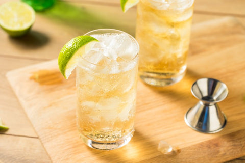 Bourbon Ginger Cocktail | Spring Bourbon Cocktails | Dramson