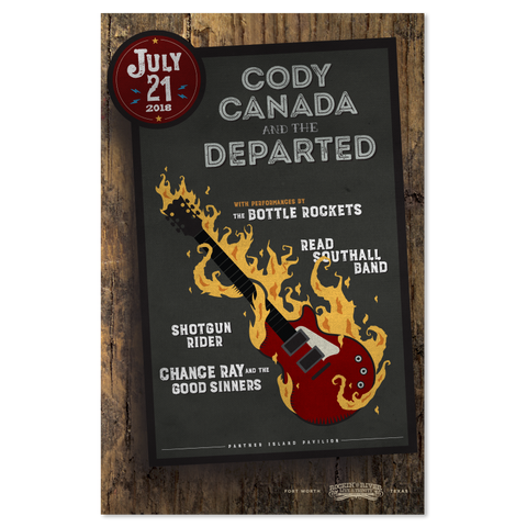 Cody Canada and the Departed Show Poster