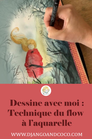 dessiner à l'aquarelle intuitive