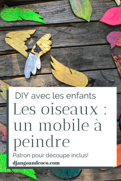 diy oiseaux en carton