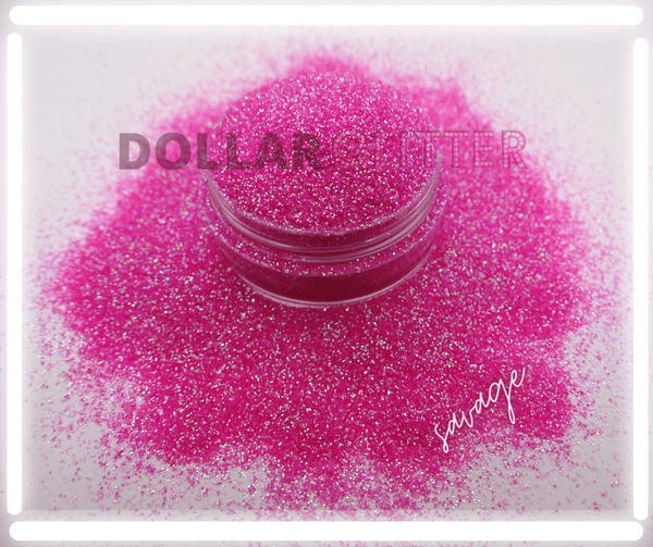 Wacky Laki: Born Pretty Store Hot Pink Flocking Powder!