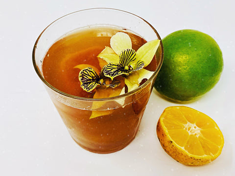 Honey Citrus Iced Mango Tea