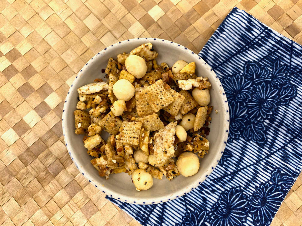 honey miso snack mix