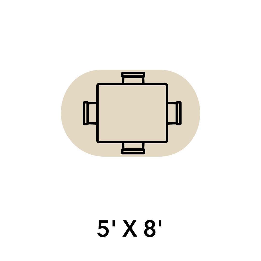 4x6 Oval Size Guide