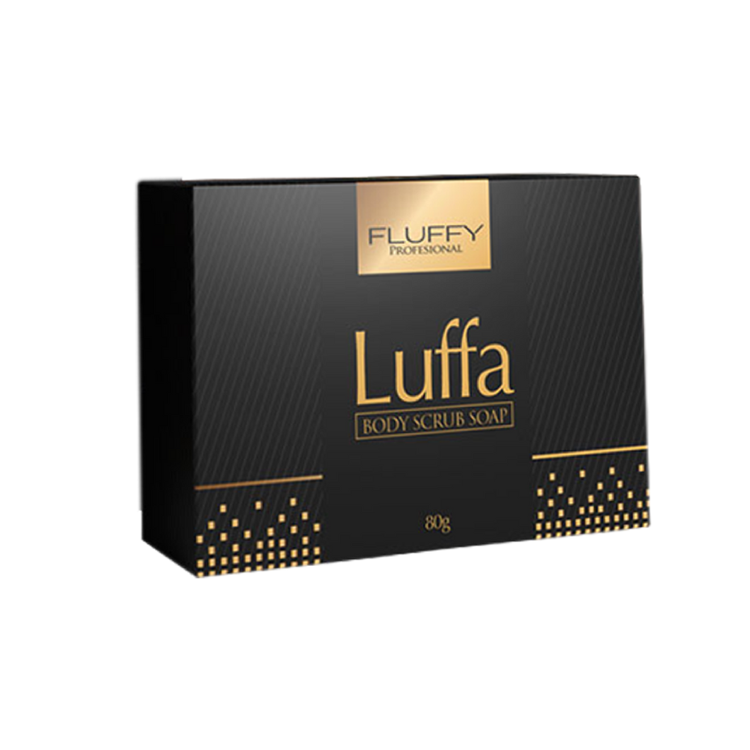 Luffa body scrub soap