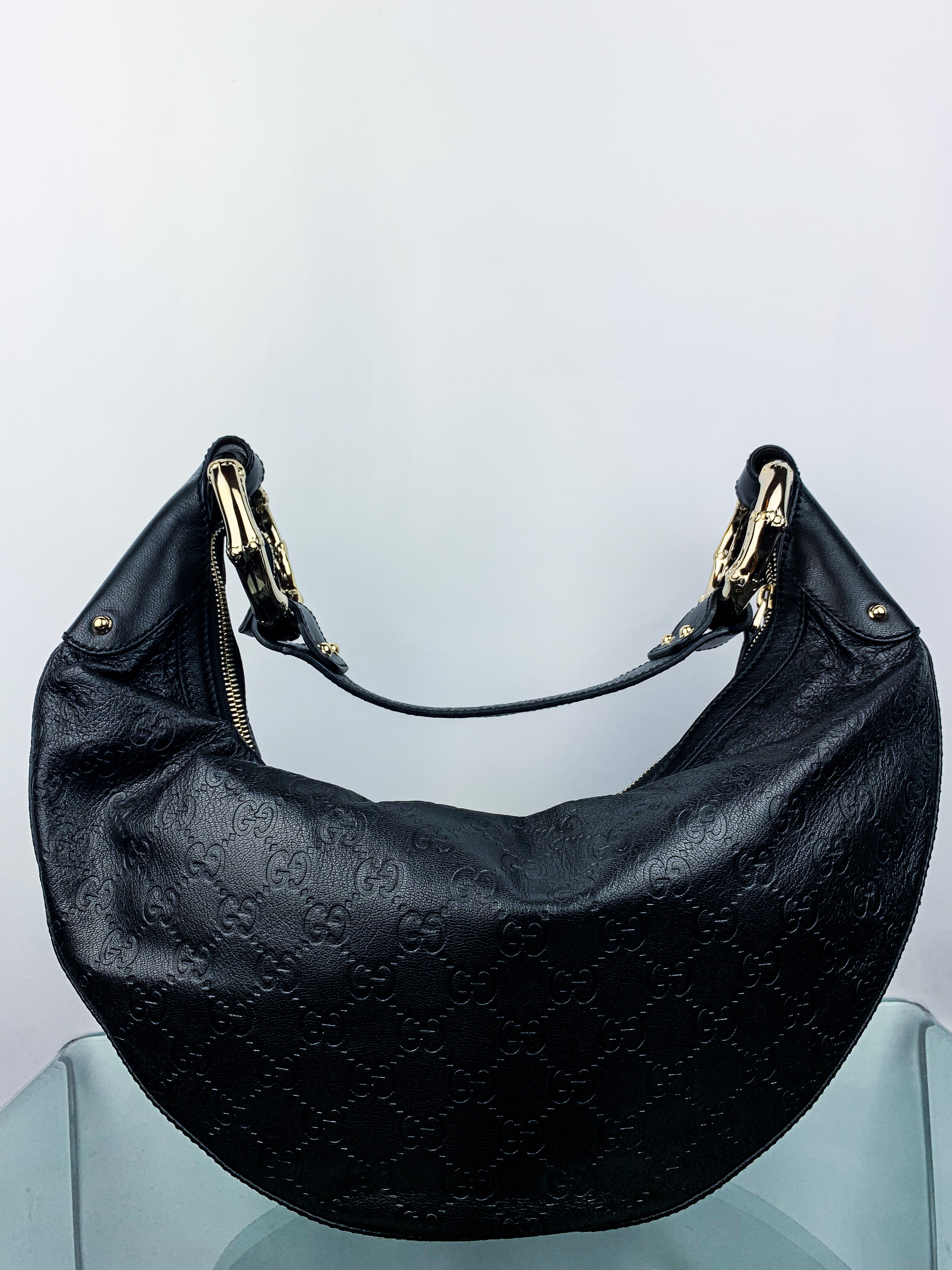 Gucci Guccisima Half Moon Hobo Bag – Recycled Luxury