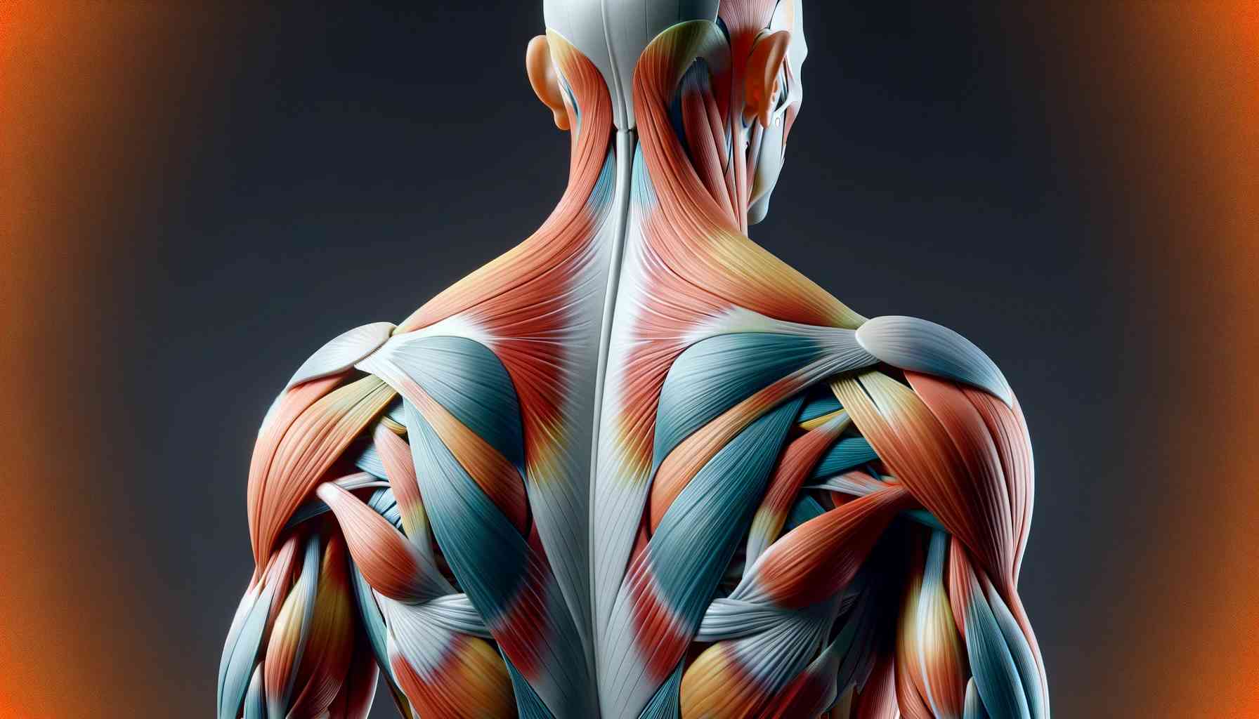 Illustration af en menneskelig ryg