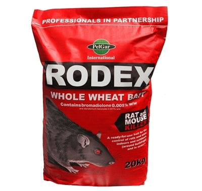 MVF Bromadialone Whole Wheat Rat Bait - 10kg