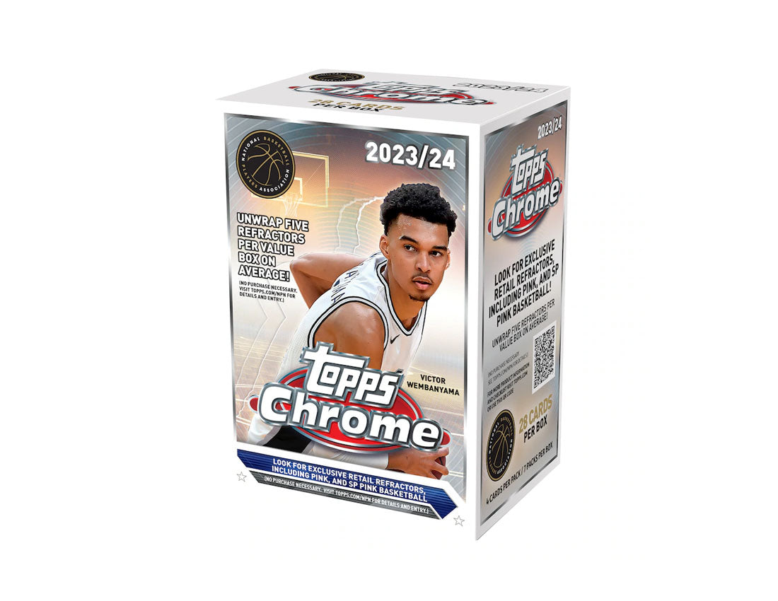 2023-24 Topps Chrome Basketball Value Box