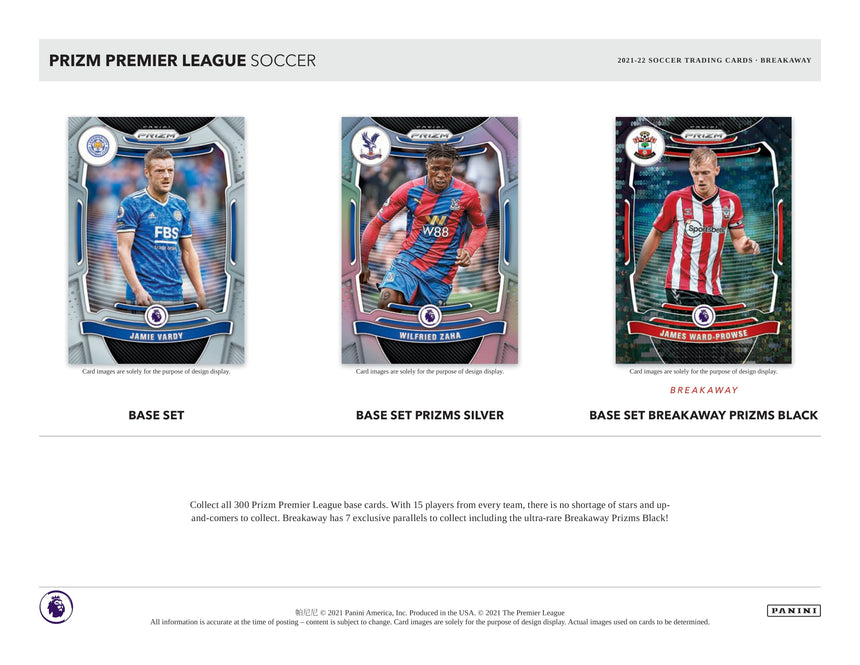 未開封ボックス】2021-22 Panini EPL England Premier League PRIZM ②