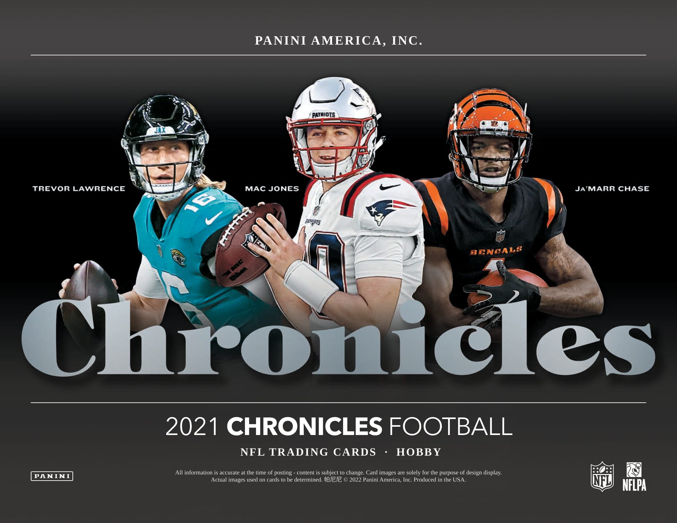 2020 panini chronicles football h2 hobby hybrid box