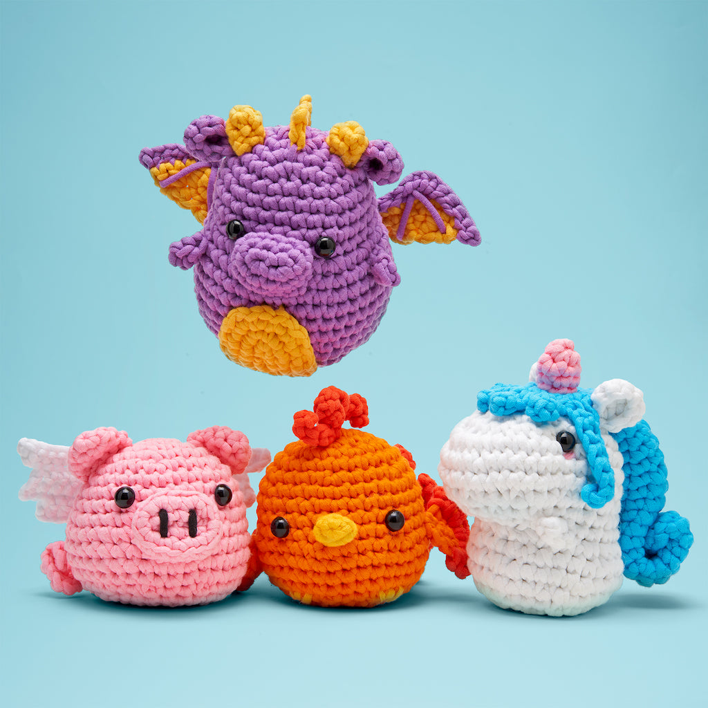 Phoenix Crochet Kit for Beginners | The Woobles