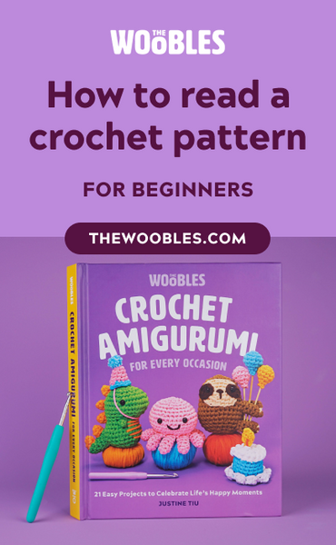 Pinnable image of the Woobles' Crochet Amigurumi for Every Occassion book