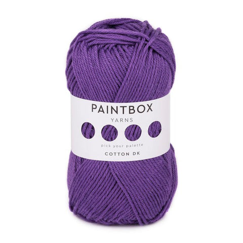purple cotton yarn