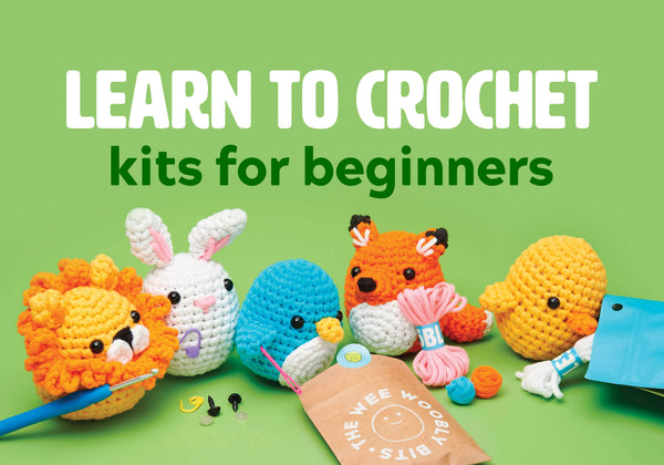 Beginners Crochet Kit, Cute Small Animals Kit for Beginers and