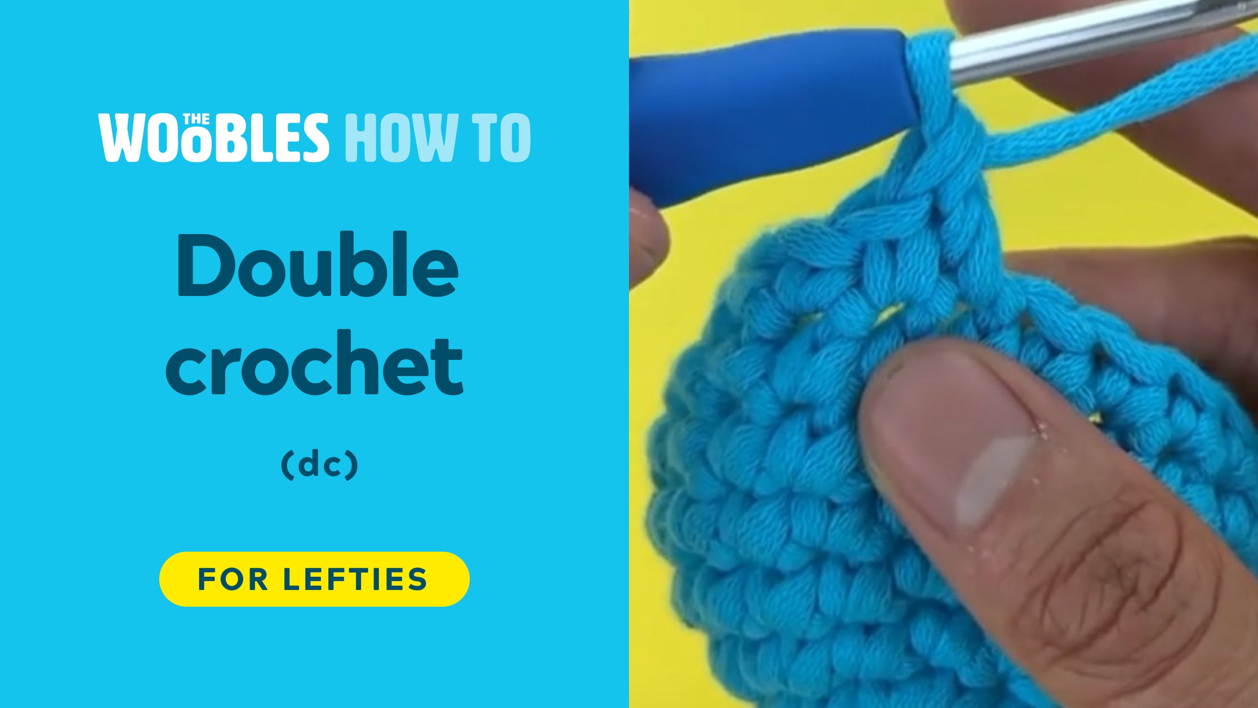 Double crochet (dc)