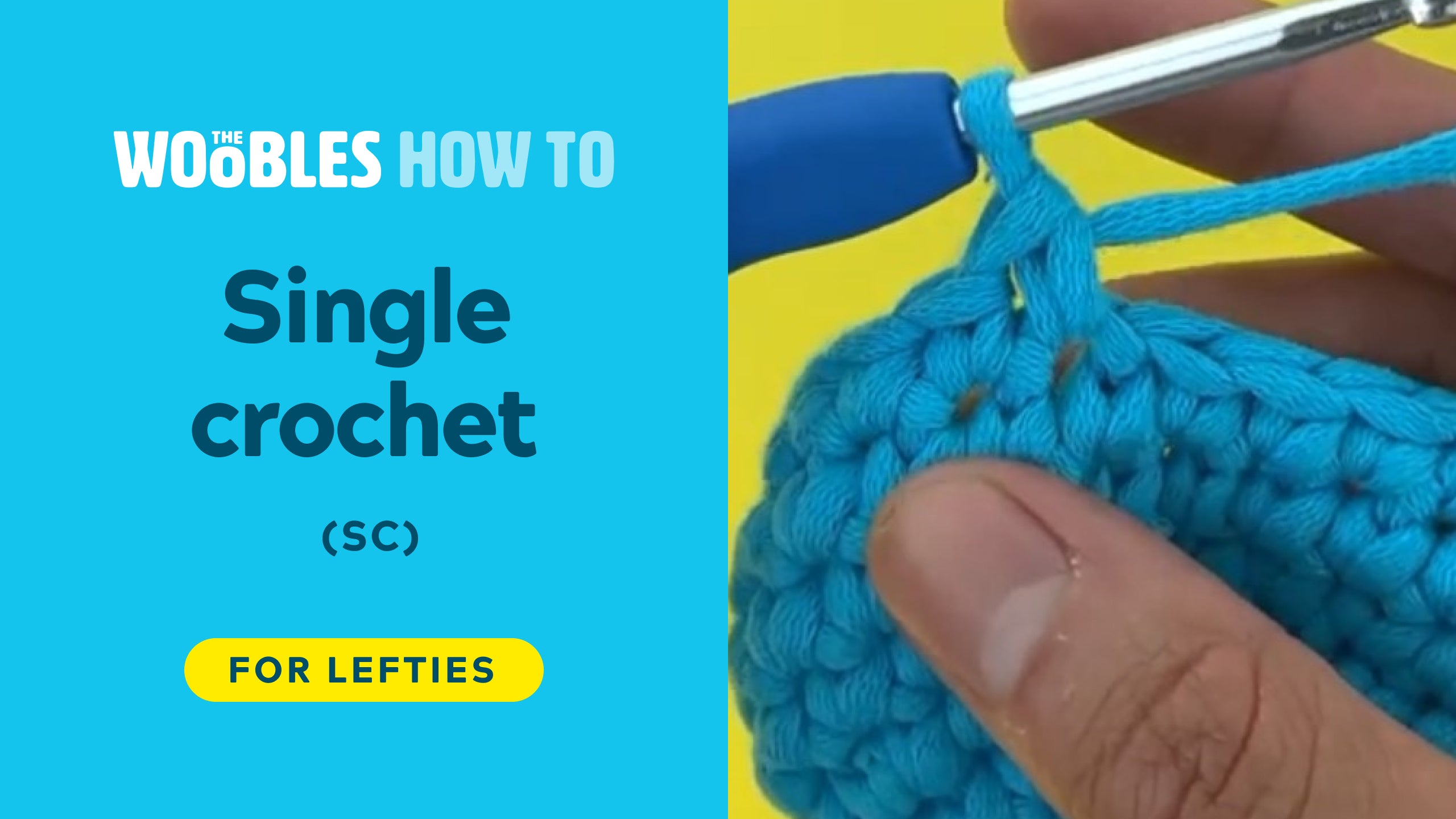 Single crochet (sc)