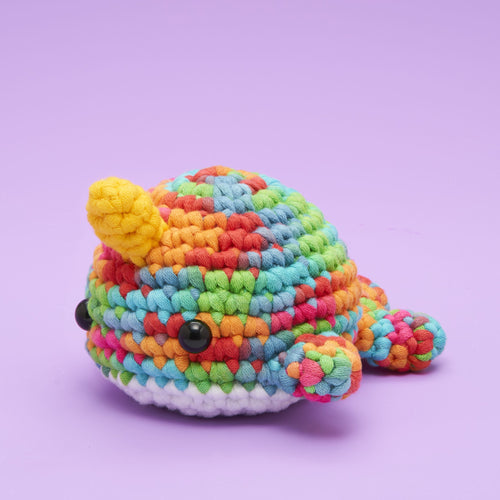 Retro Rainbow Revelers Crochet Bundle for Beginners