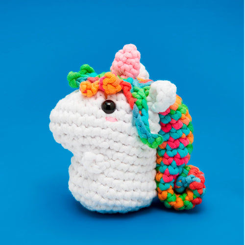 Rainbow Dinosaur Crochet Kit