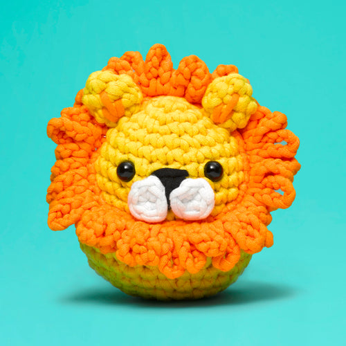 Wobbles Crochet Animal Kit 3 Pack Elk/Tiger/Frog