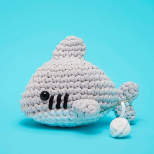 Woobles Learn to Crochet Kit - Limited Edition Bjorn the Narwhal