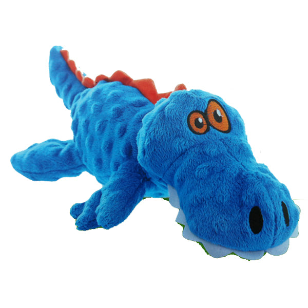 GoDog Juguete de Peluche Resistente Triceratops para Perro, Grande