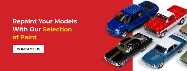 Repaint your models with our selection of paint